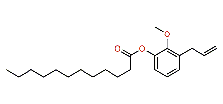 3-Allyl-2-methoxyphenyl dodecanoate